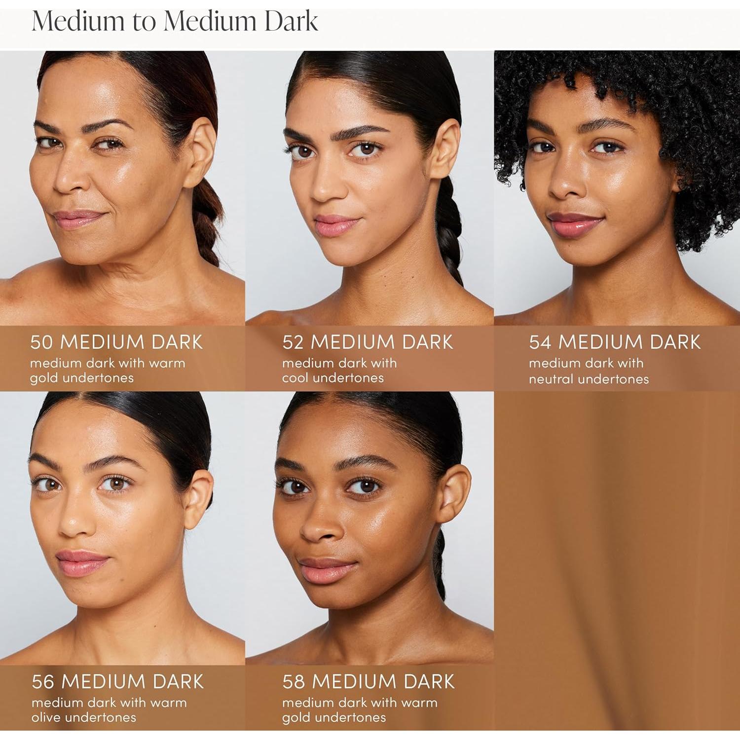 Base Líquida Aumentadora de Radiancia Jane Iredale SPF 30 58 Medio Oscuro