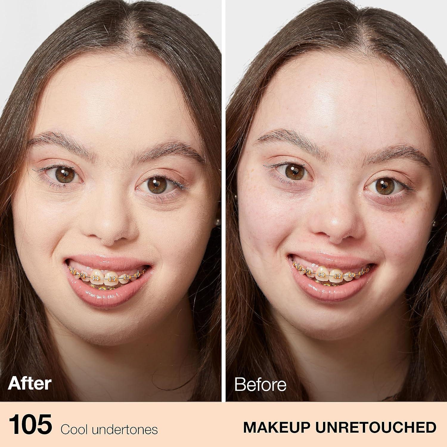 Base Líquida Maybelline Fit Me Mate + Sin Poros - 2 Tonos