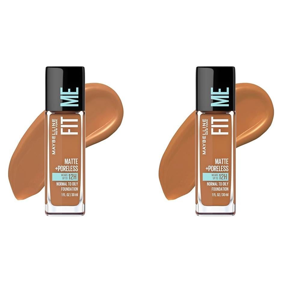 Base Líquida Maybelline Fit Me Mate + Sin Poros 2 Tonos Coco
