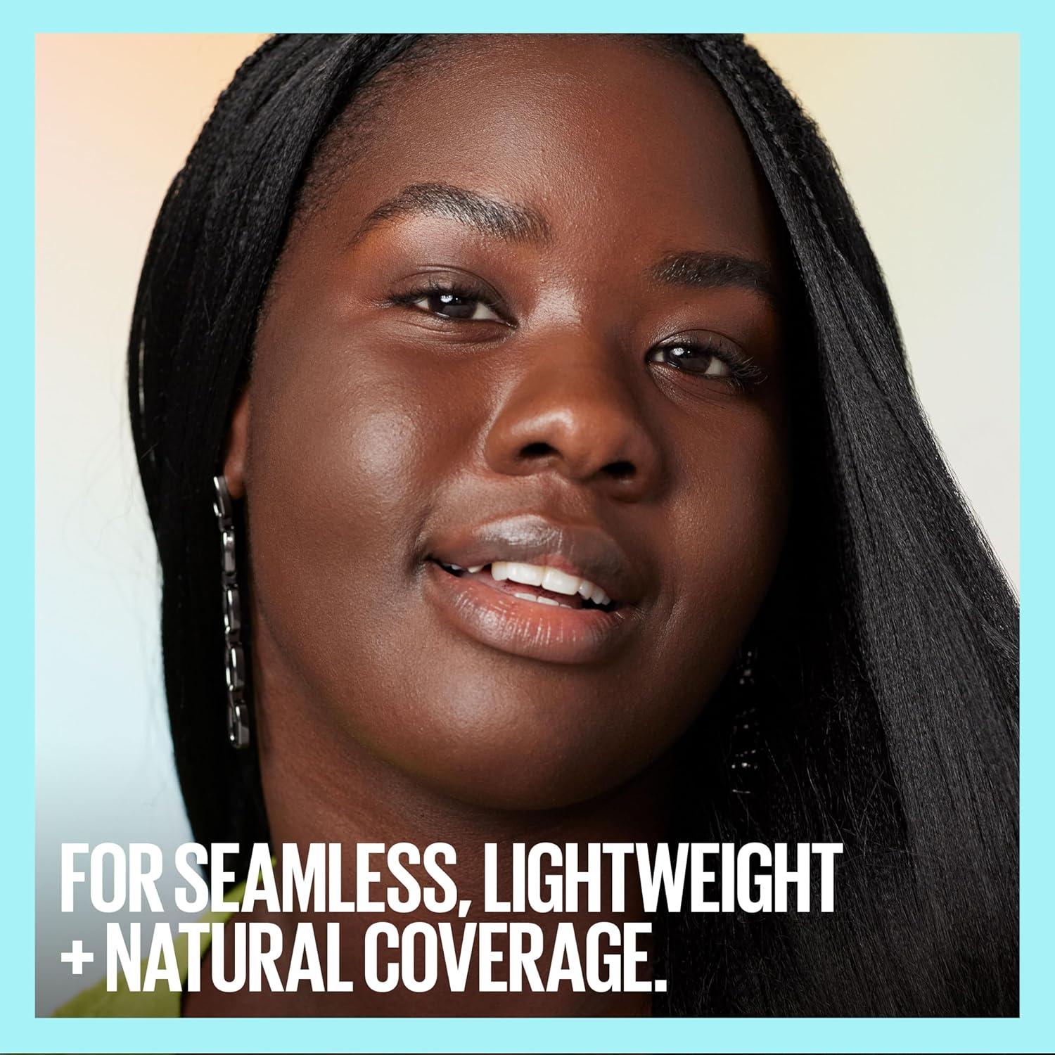 Base Líquida Maybelline Fit Me Mate Java + 2 Esponjas Real Techniques