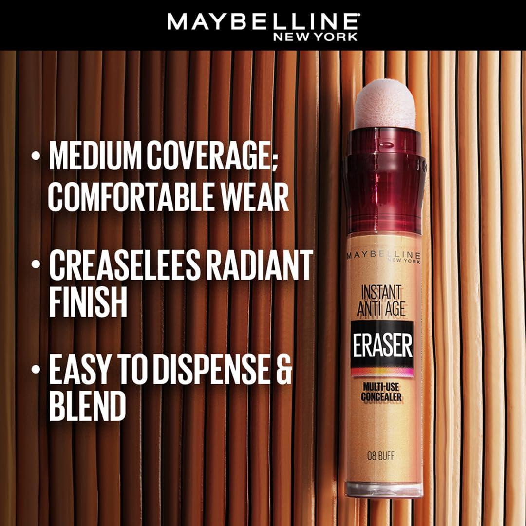 Maybelline Corrector Borrador de Ojeras + Base Fit Me Mate 30ml