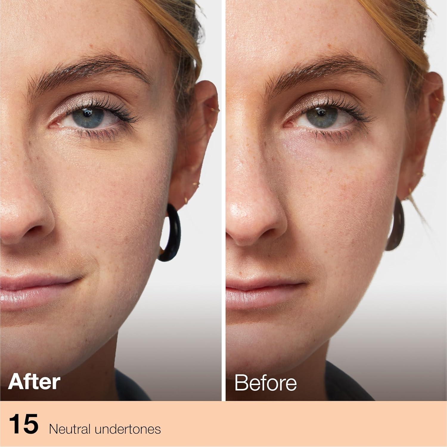 New York Fit Me Liquid Concealer Makeup Bundle with Light and Sand Shades, 1 Count Each