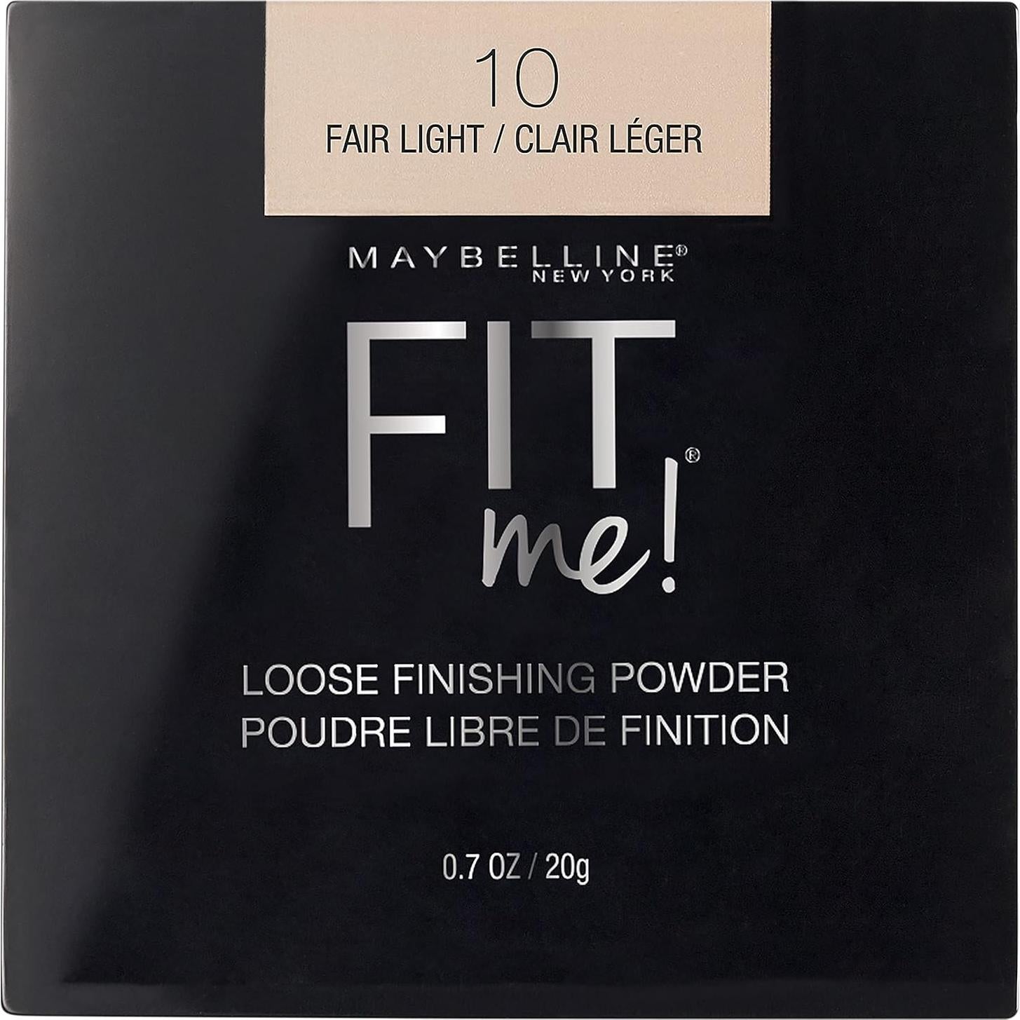 Paquete Polvo Suelto Fijador y Base Maybelline Fit Me