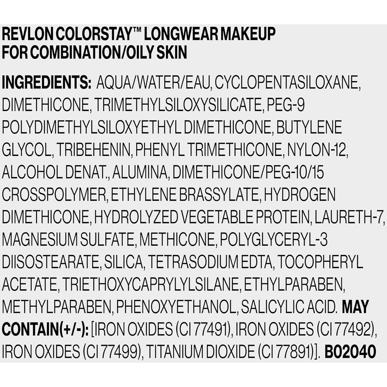 Base Líquida Revlon ColorStay 110 Marfil 29.57 ml Piel Mixta/Grasa