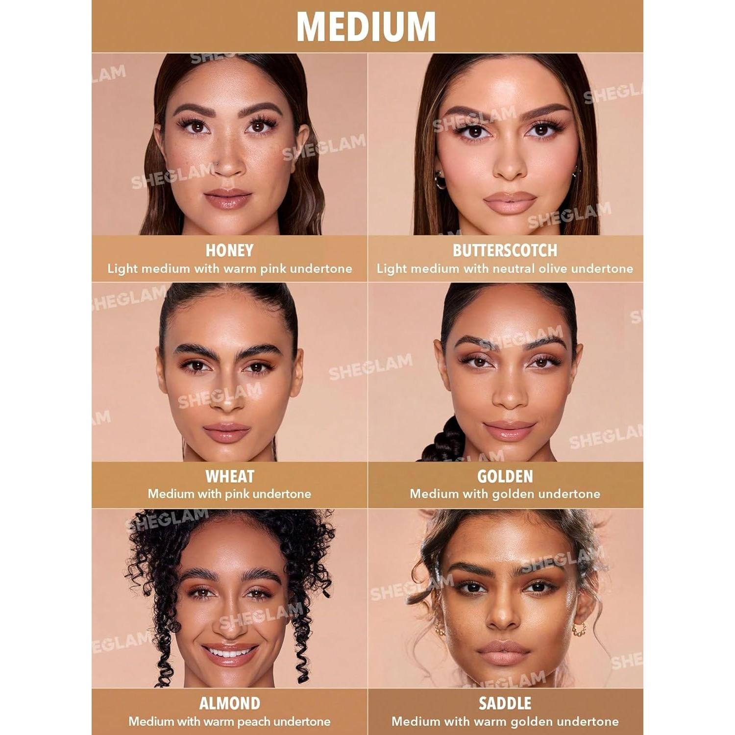 Base Hidratante SHEGLAM Skinfinite Flawless 159g Color Saddle