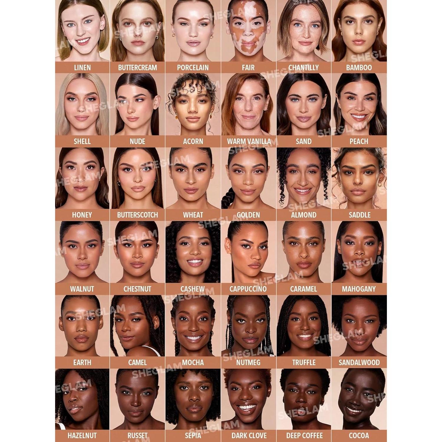 Base Hidratante SHEGLAM Skinfinite Flawless 159g Color Saddle