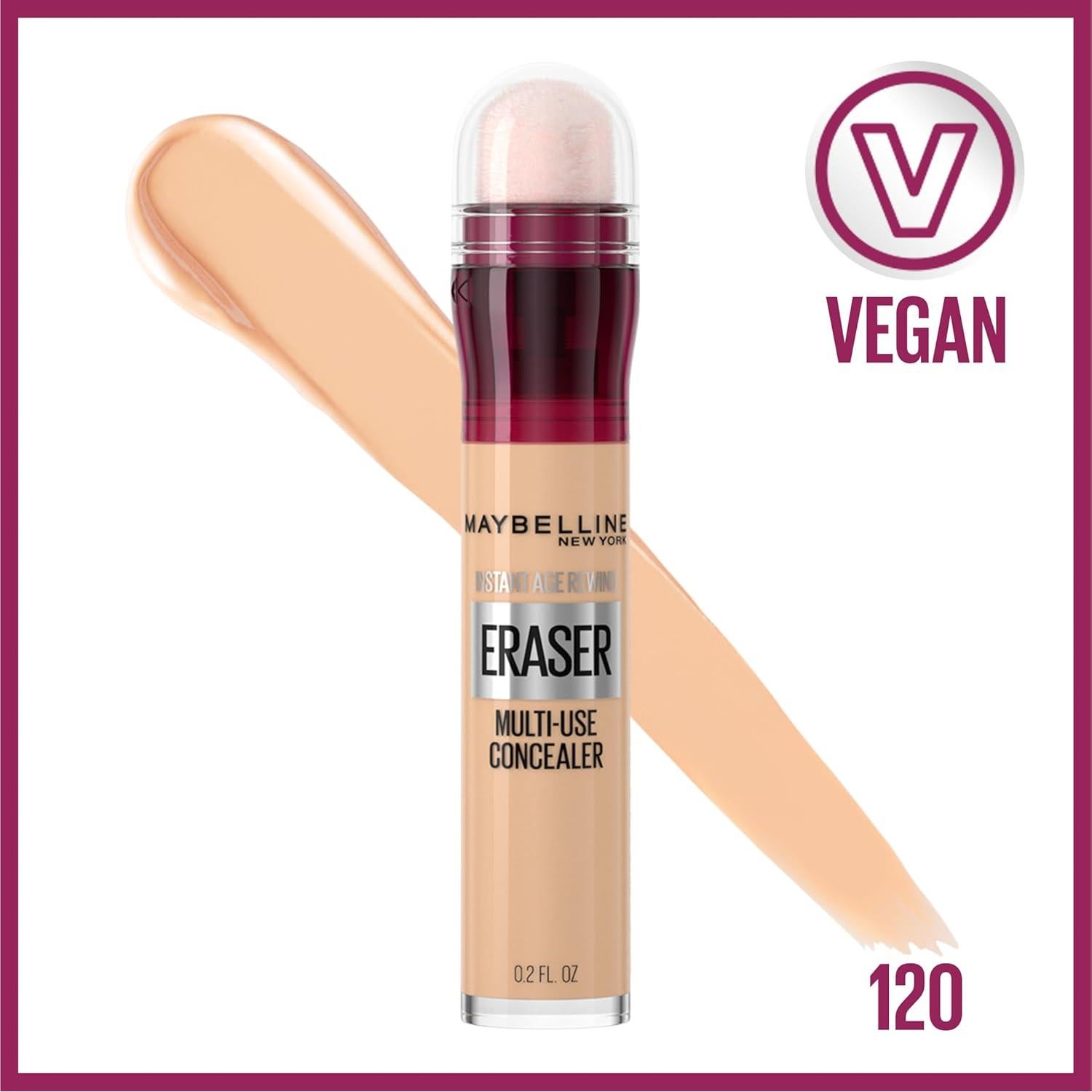 Maybelline Corrector de Ojeras Instant Age Rewind + Base Fit Me