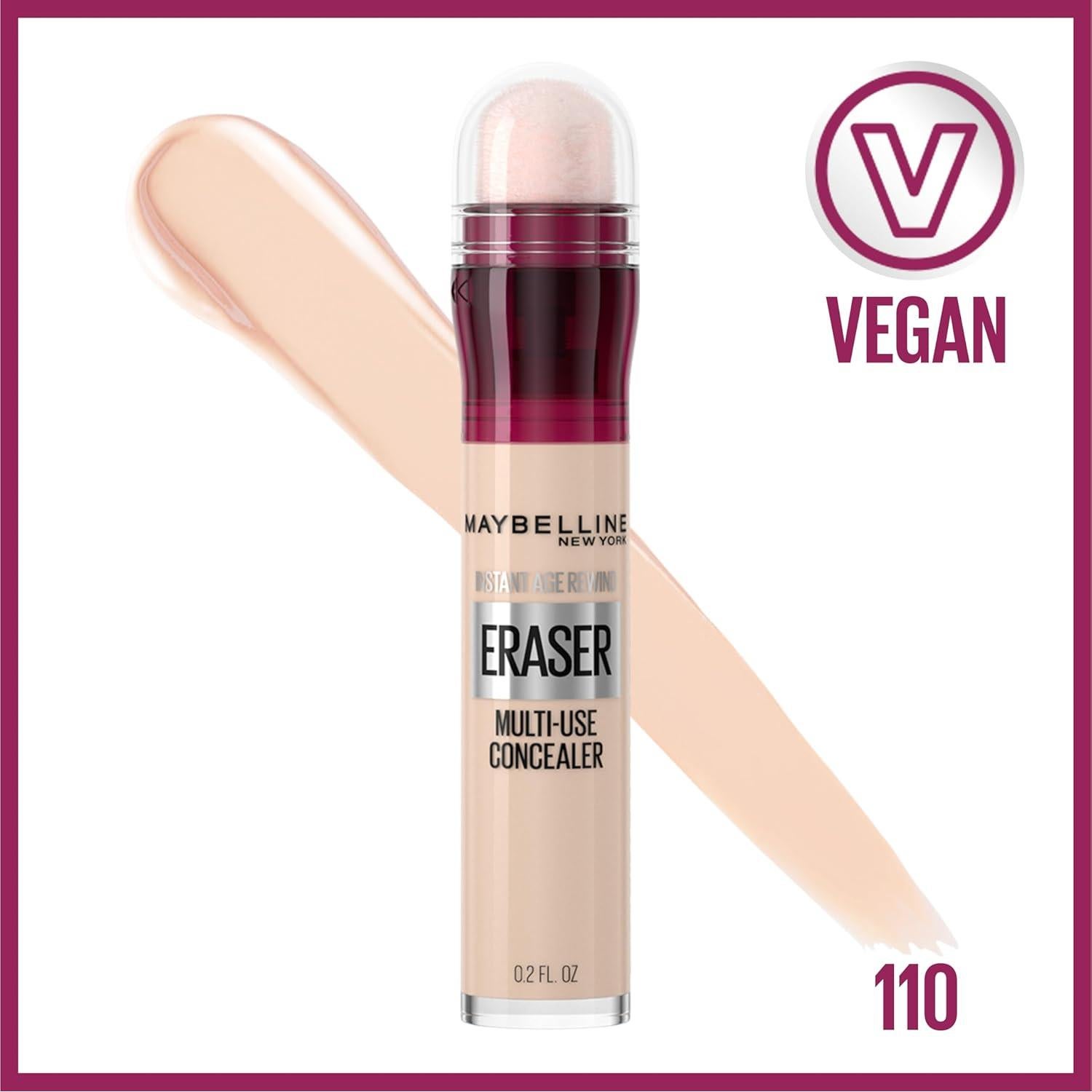 Paquete Maybelline Corrector de Ojeras + Base Fit Me Beige Claro