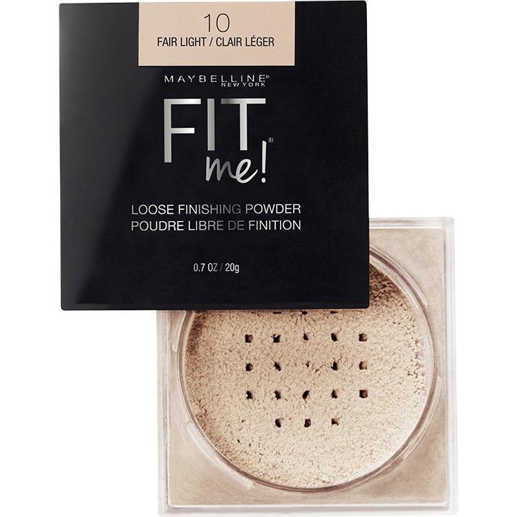Dúo Maquillaje Maybelline Fit Me: Polvo Fijador + Base Líquida