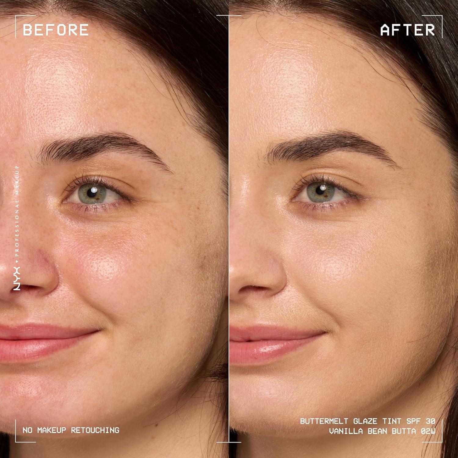 NYX Buttermelt Glaze Tinte Hidratante SPF 30 30 ml 02 Vainilla