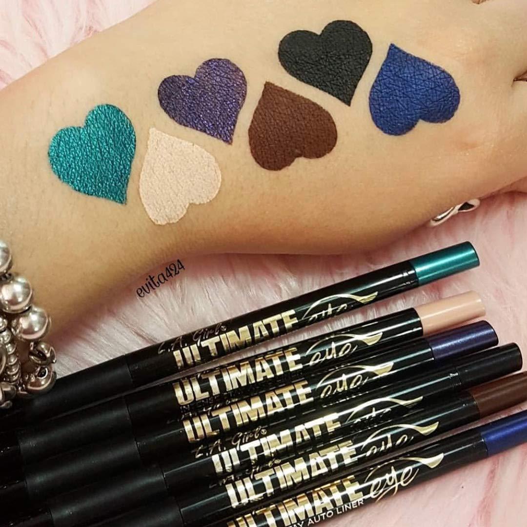 Lápiz delineador de ojos L.A. Girl GP327 Marrón Duradero