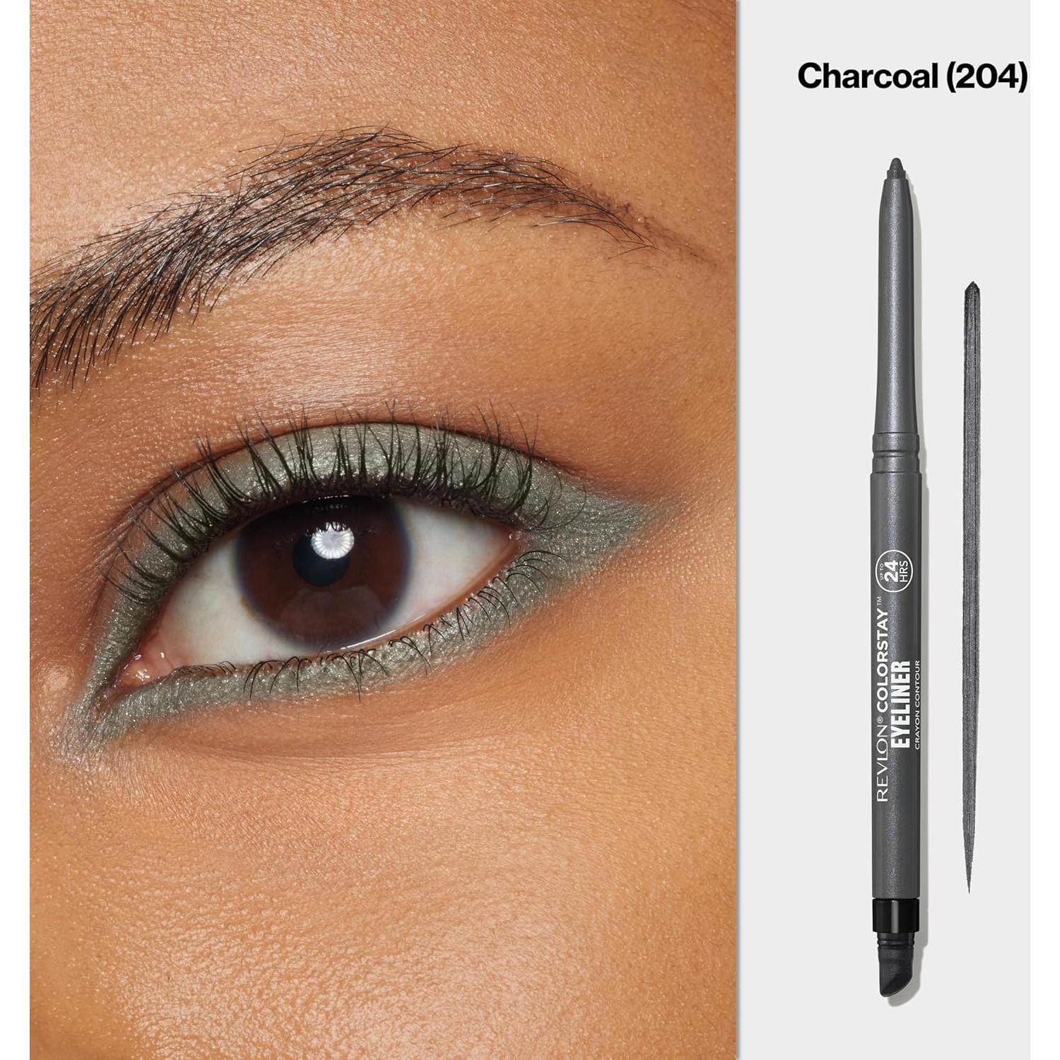 Lápiz de Ojos Impermeable Revlon ColorStay 204 Carbón 4 g