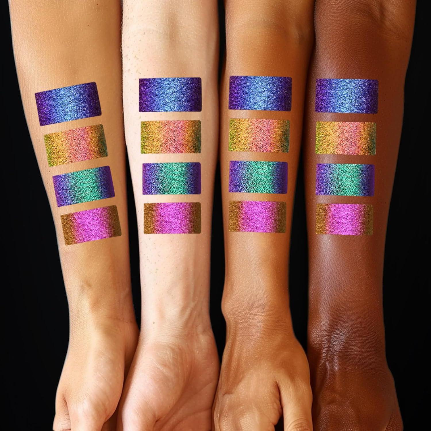 Delineador Líquido Camaleón UCANBE Verde Cian Azul 12.8cm