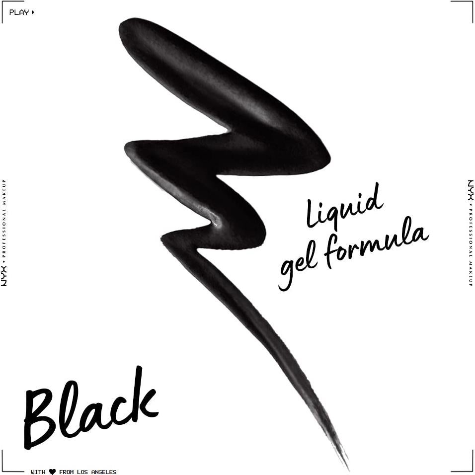 Delineadores de Ojos NYX Epic Wear y Epic Ink Liner Negros