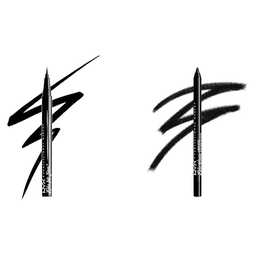Paquete de Delineadores NYX Epic Ink y Epic Wear - 36h Duración