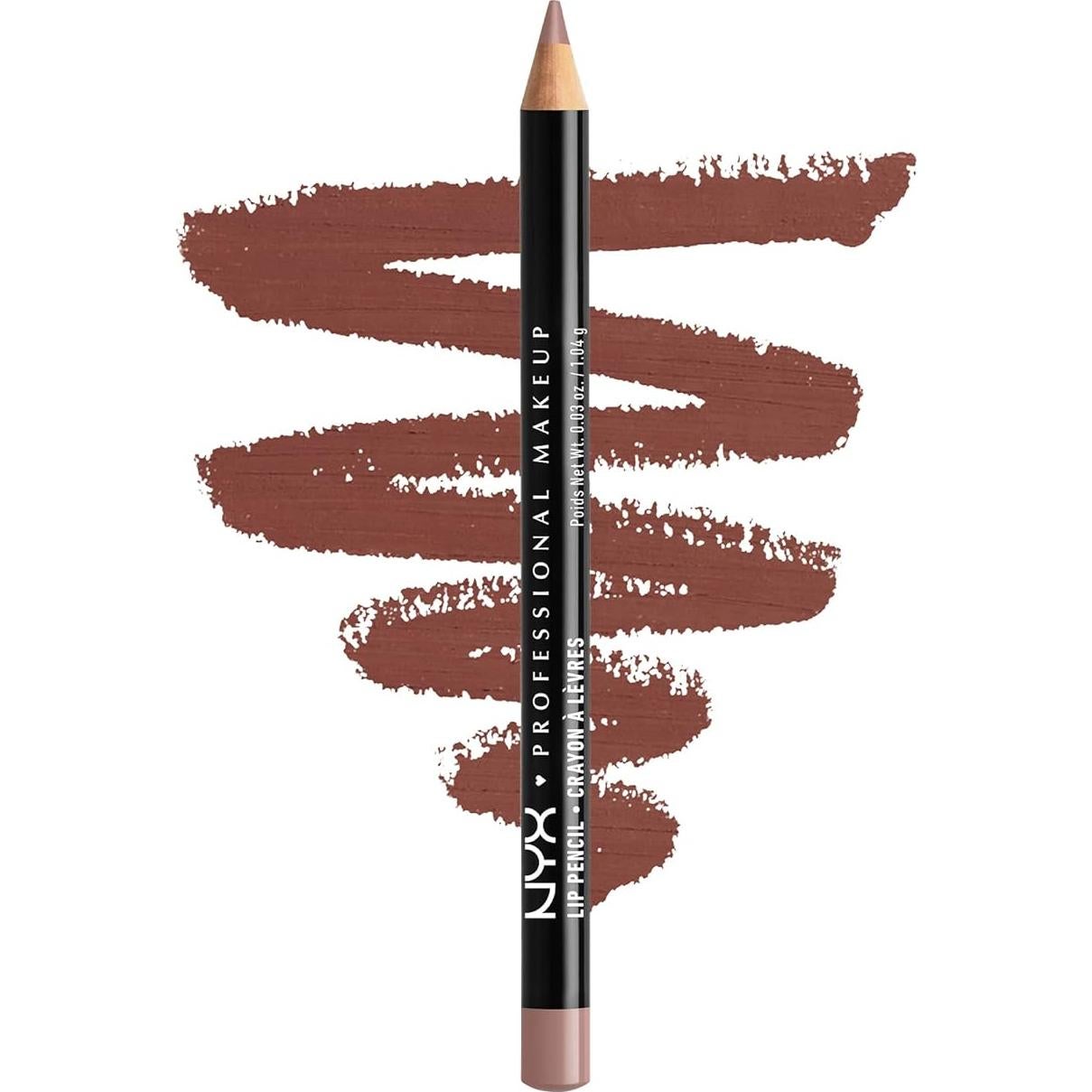 Delineador Líquido Impermeable NYX Epic Ink + Lápiz Labial Caoba