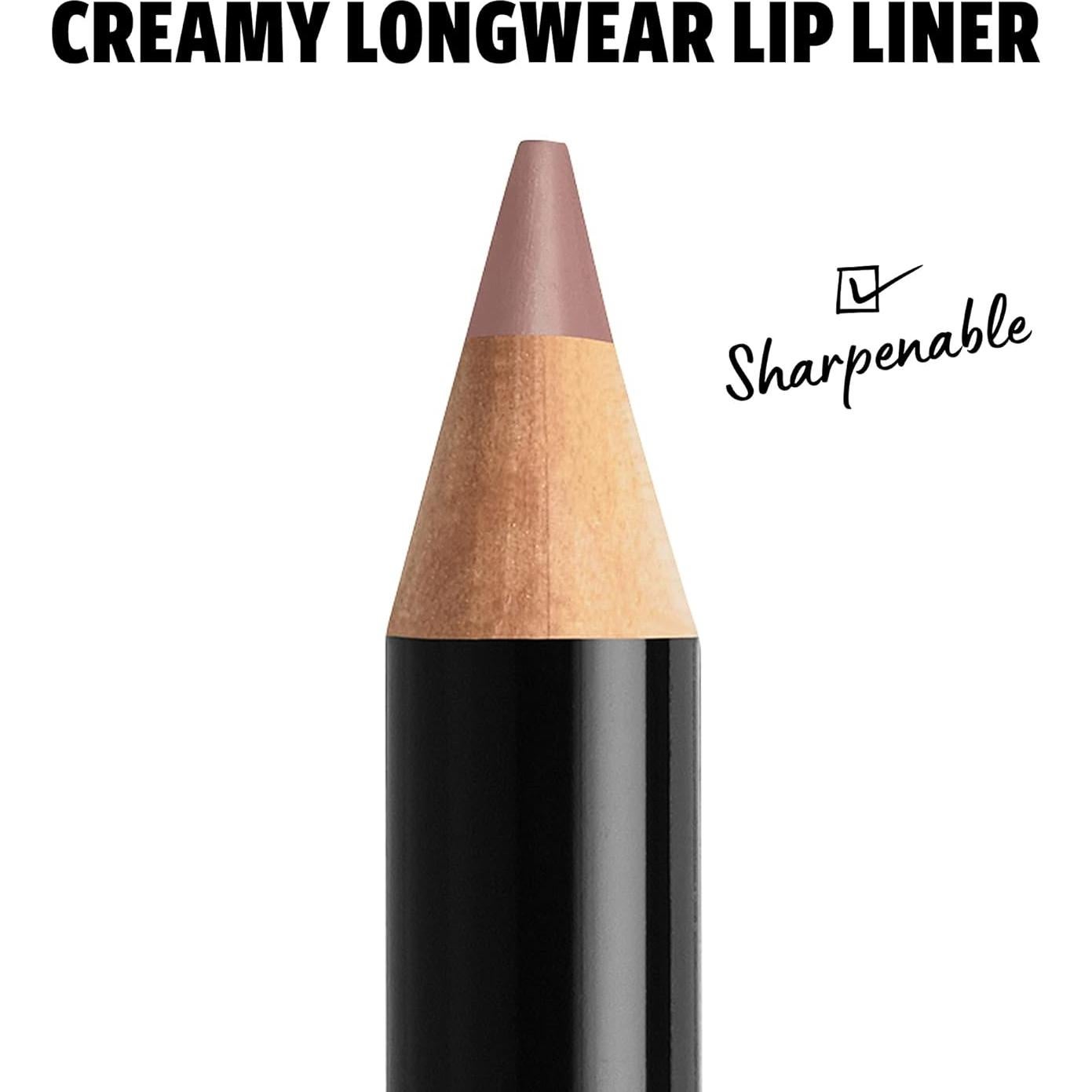 Delineador Líquido Impermeable NYX Epic Ink + Lápiz Labial Caoba