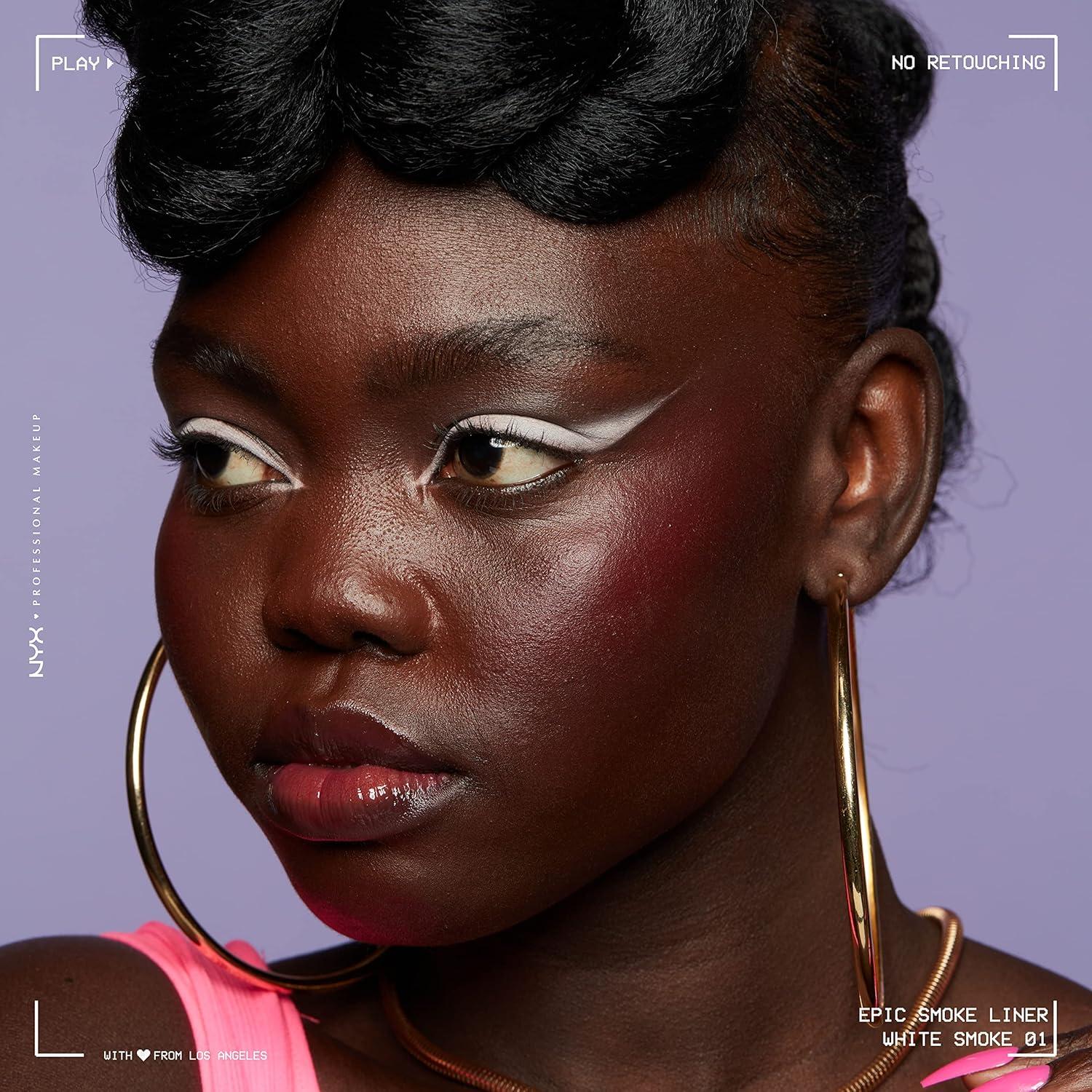 Delineador Ahumado NYX Professional Makeup - Humo Blanco 13.61g