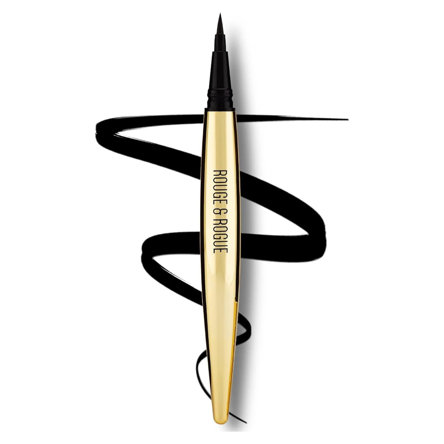 Delineador Líquido Impermeable Rouge & Rogue - Ultra Negro 9g