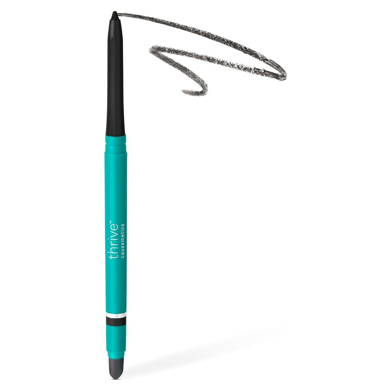 Delineador de Ojos a Prueba de Agua Thrive Causemetics Negro Mate