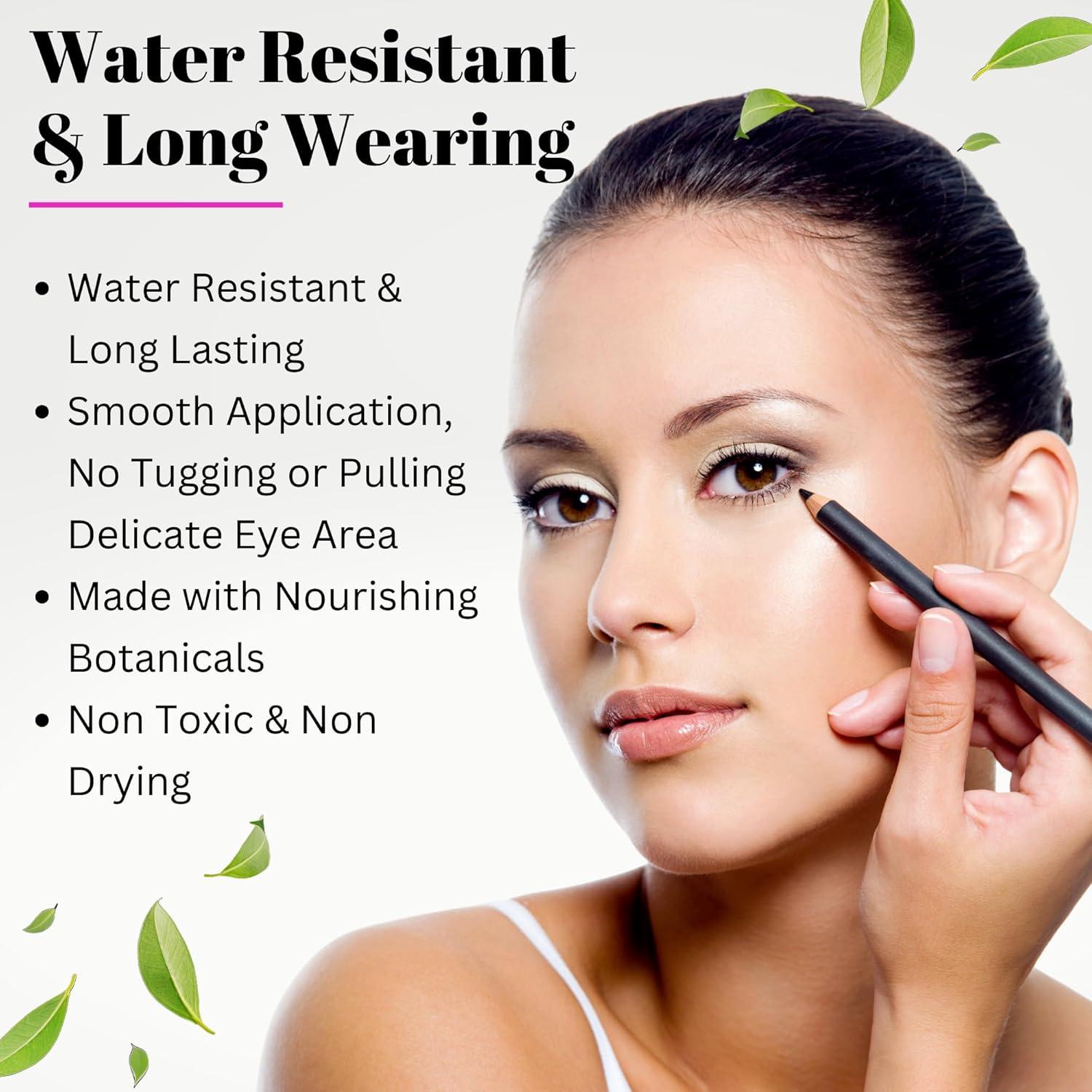 Lápiz Delineador Natural Fifth & Skin Negro Hipoalergénico