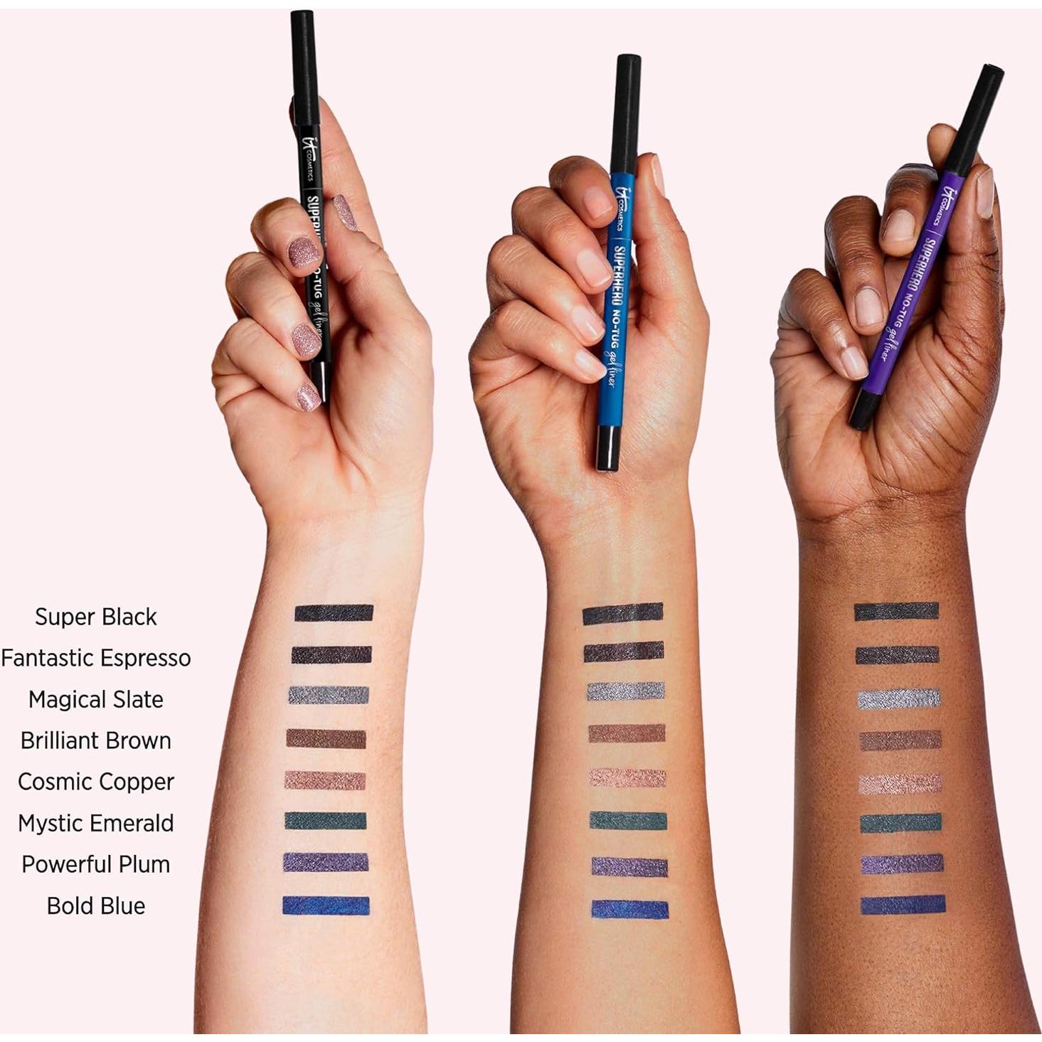 Lápiz de Ojos Gel IT Cosmetics Superhero - Negro Ultra Intenso - 1.19 g