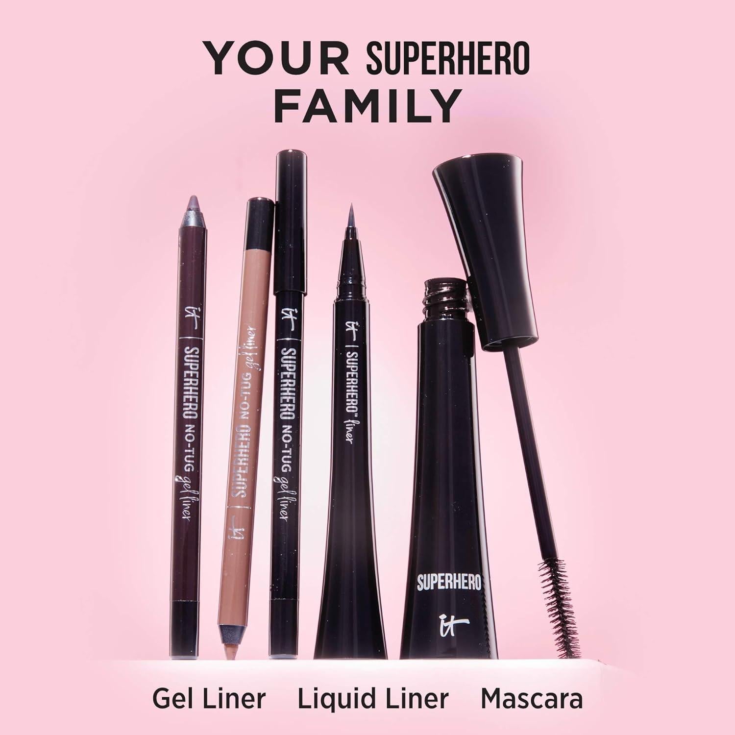 Lápiz de Ojos Gel IT Cosmetics Superhero - Negro Ultra Intenso - 1.19 g