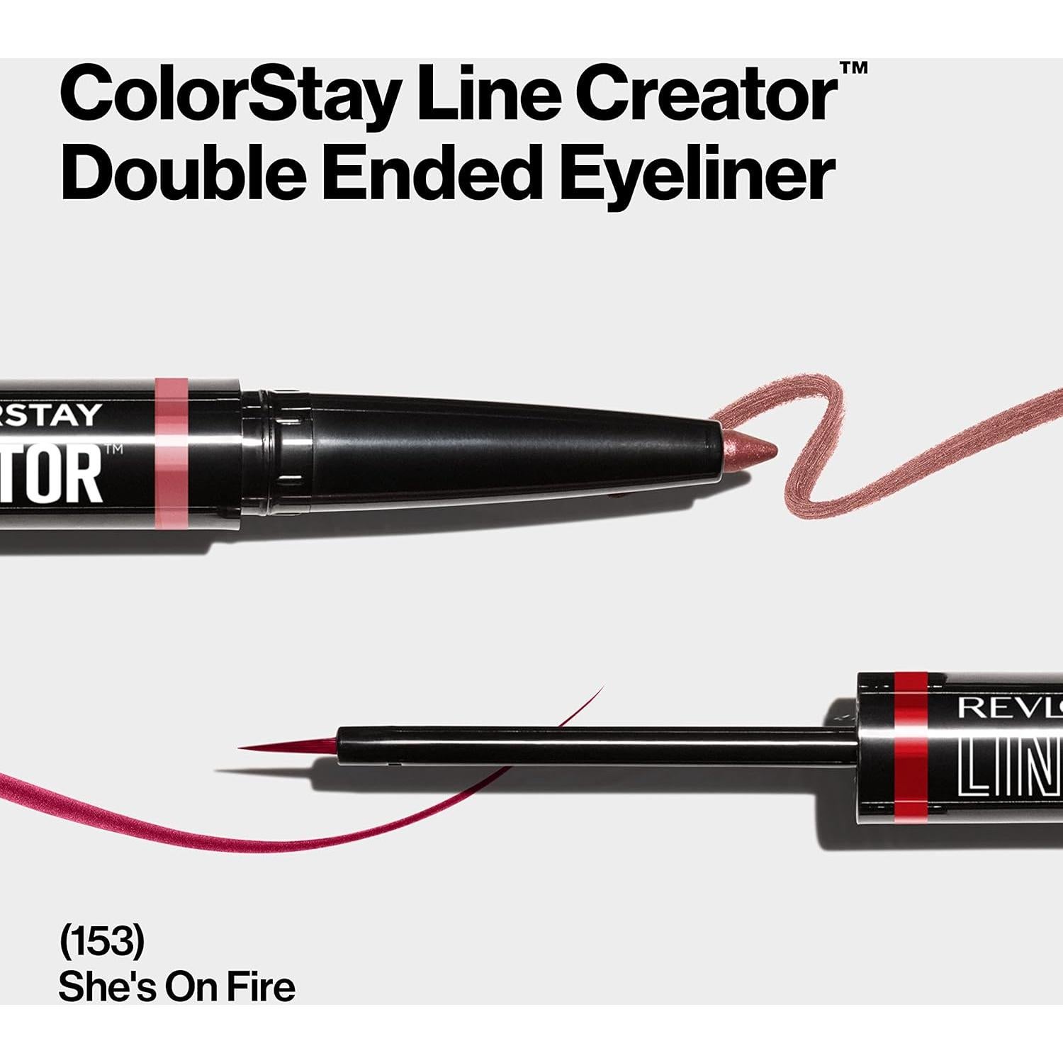 Delineador Doble Extremo Revlon ColorStay 153 Ella Está en Llamas