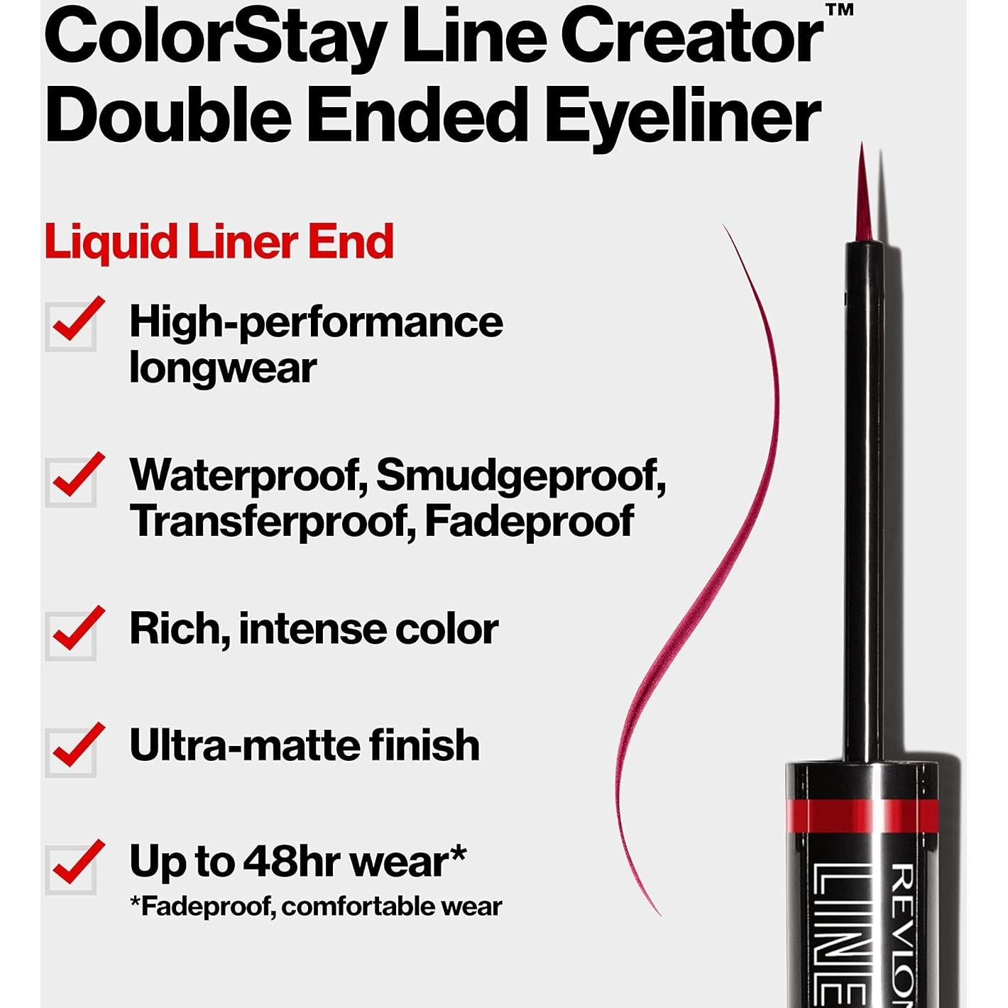 Delineador Doble Extremo Revlon ColorStay 153 Ella Está en Llamas