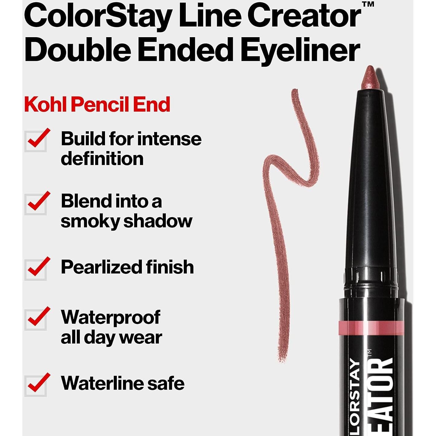 Delineador Doble Extremo Revlon ColorStay 153 Ella Está en Llamas