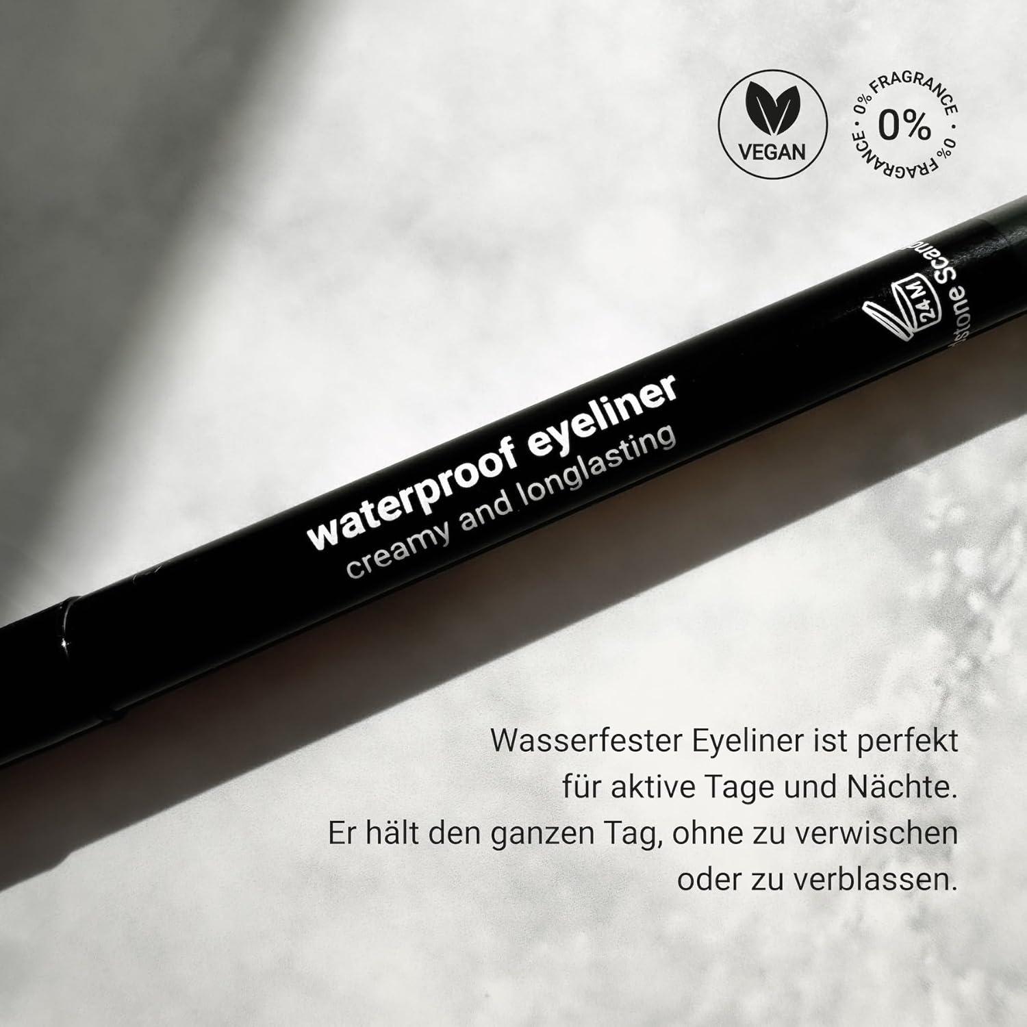 Lápiz de Eyeliner Impermeable Sandstone Marrón Hipoalergénico