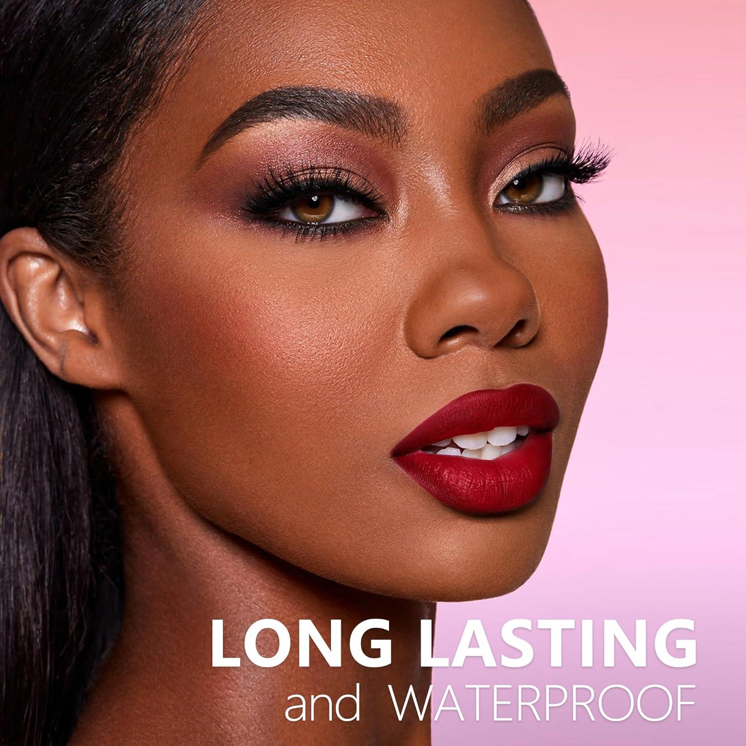 Lápiz Labial Mate Rojo HANLADY A13 Amor Verdadero 28g