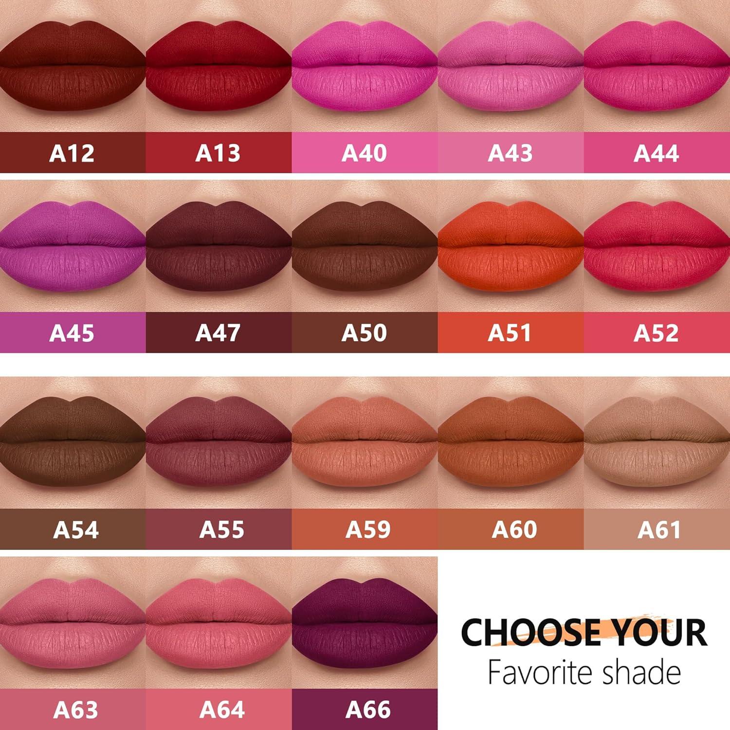 Lápiz Labial Mate Rojo HANLADY A13 Amor Verdadero 28g