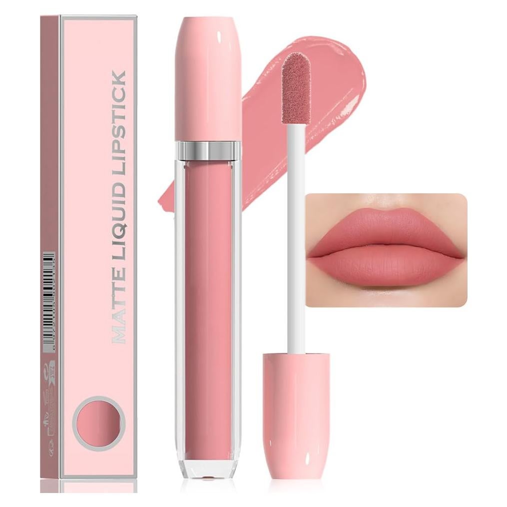 Pintalabios Líquido Mate BINGBRUSH 2 Piezas Larga Duración