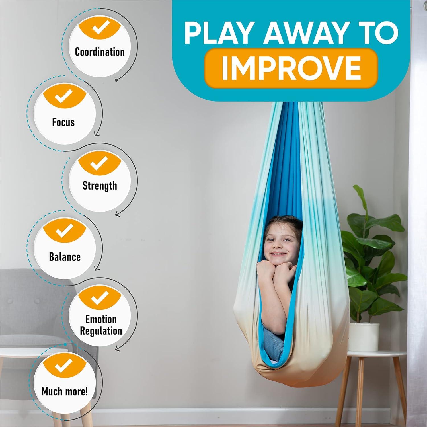 Hamaca Sensorial de Compresión Friendly Cuddle - Soporta 136 kg