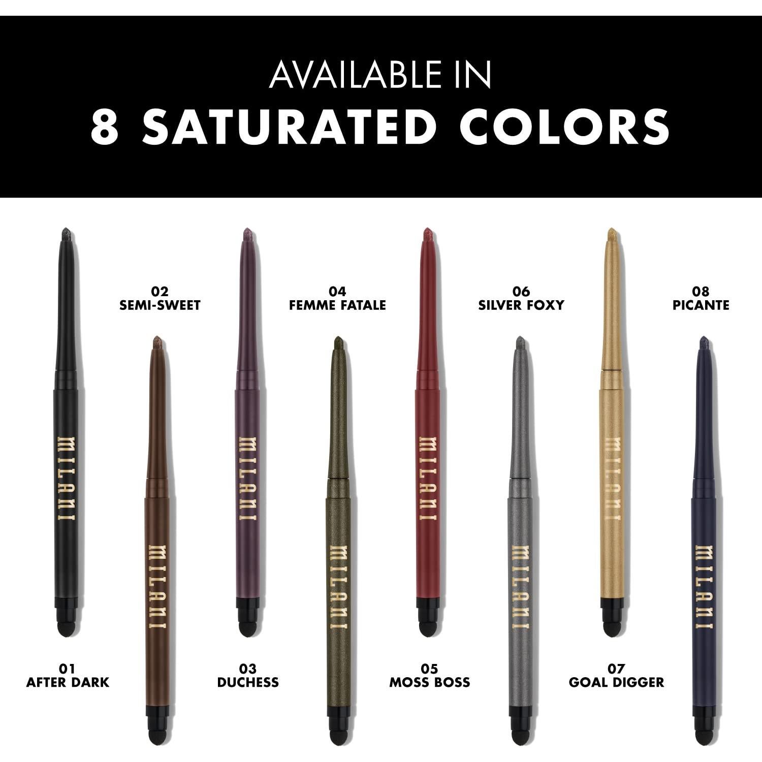 Lápiz de Ojos Autofilable Milani Stay Put - Goal Digger