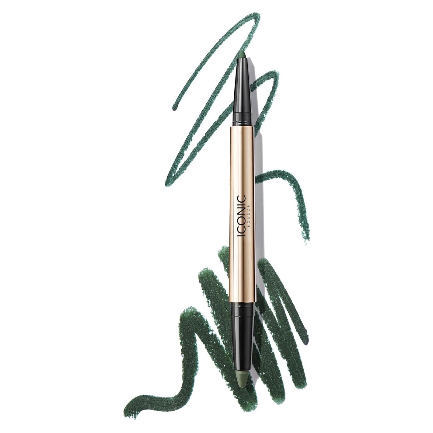 Dúo de Delineador Smokey Eye ICONIC LONDON Verde Juniper 2 en 1