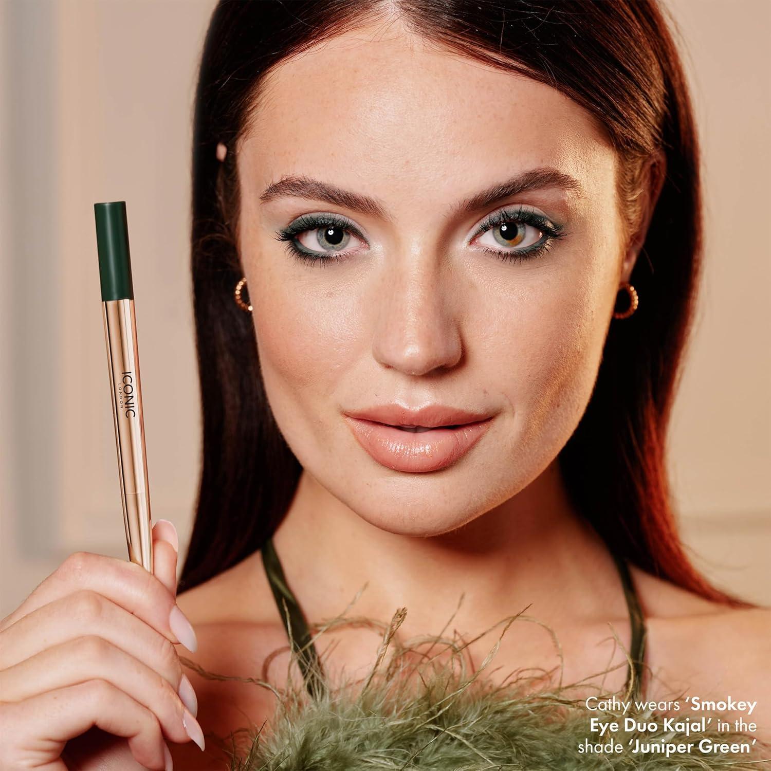 Dúo de Delineador Smokey Eye ICONIC LONDON Verde Juniper 2 en 1