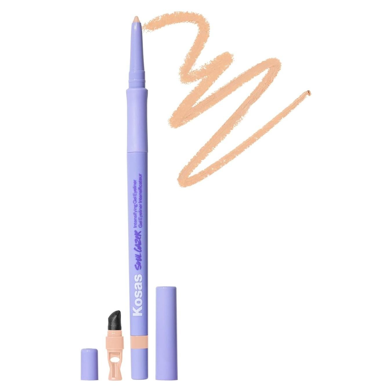 Kosas Soulgazer Gel Eyeliner Beige Crema Mate - Impermeable y Hipoalergénico