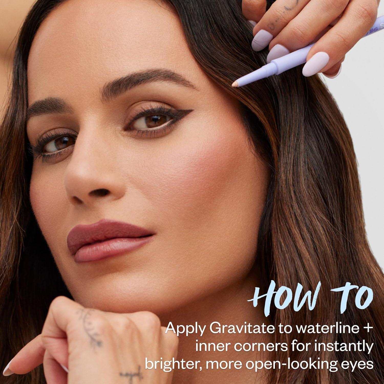 Kosas Soulgazer Gel Eyeliner Beige Crema Mate - Impermeable y Hipoalergénico