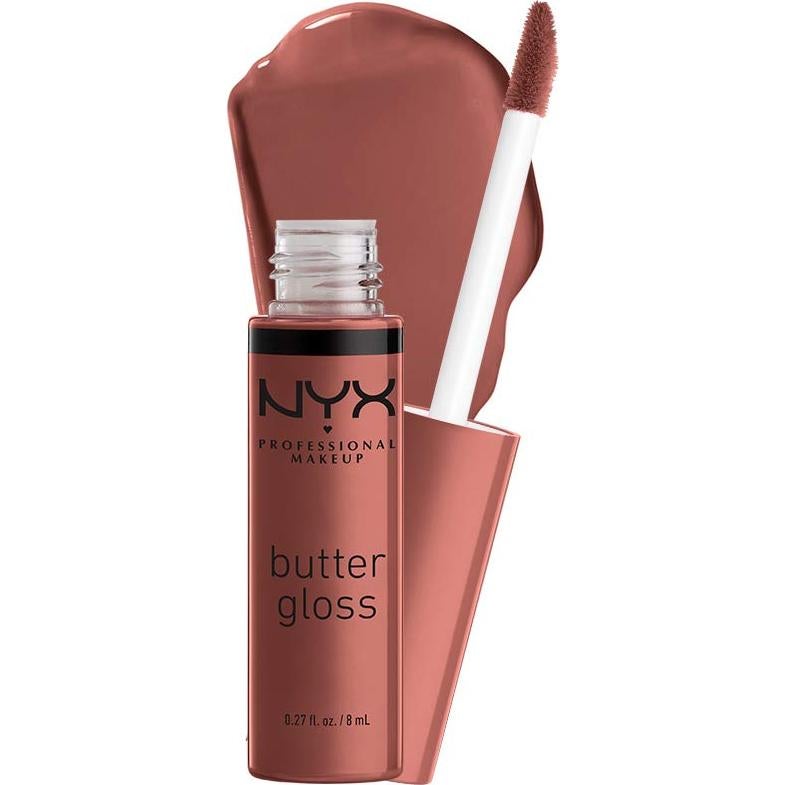 Dúo Labial NYX: Lápiz Labial Rebel Kind + Brillo Praline