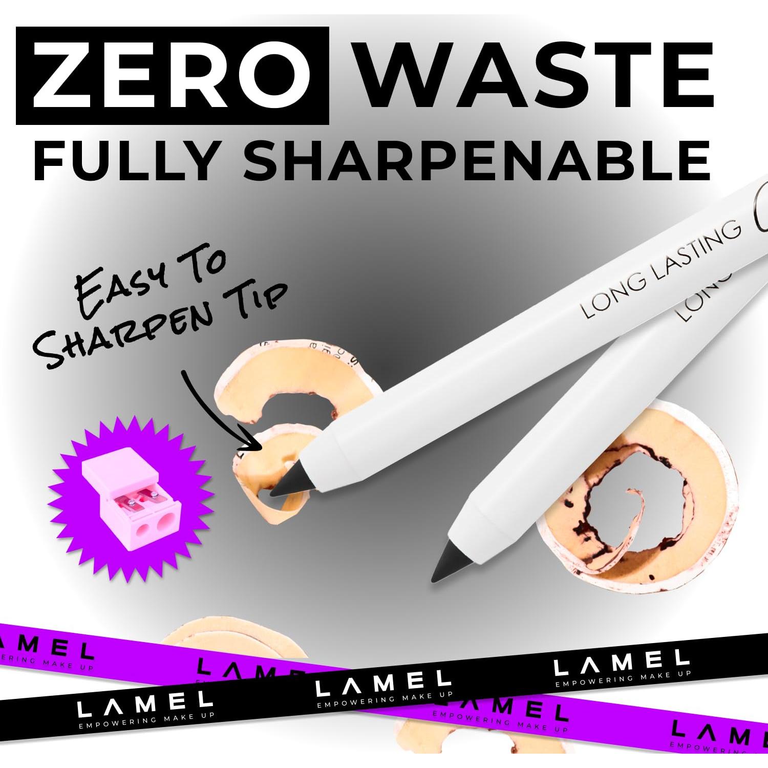 Delineador en Gel LAMEL 401 Negro Profundo Impermeable 1.4g