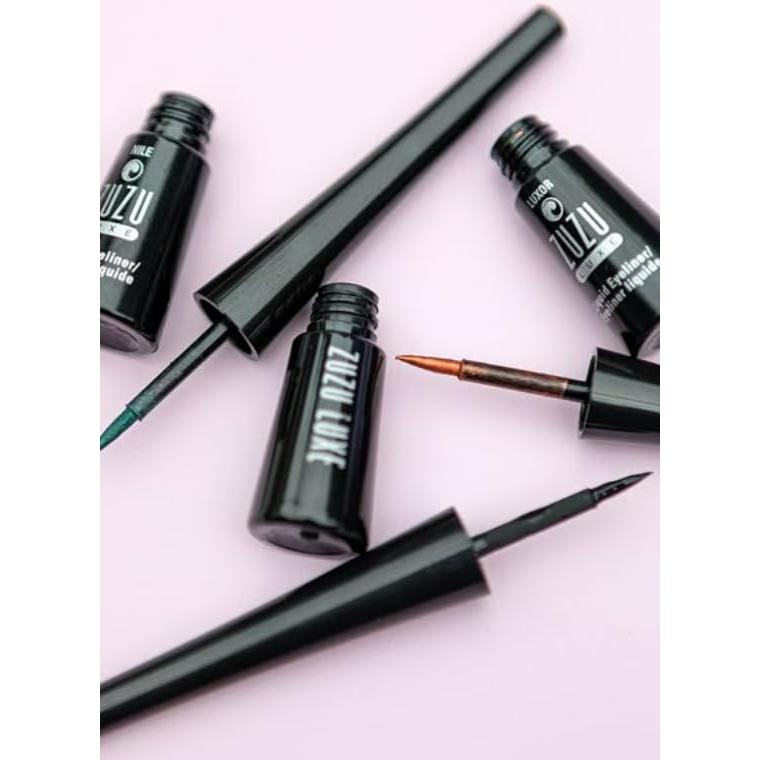 Delineador Líquido Zuzu Luxe Perla Negra 2.96 ml Resistente al Agua