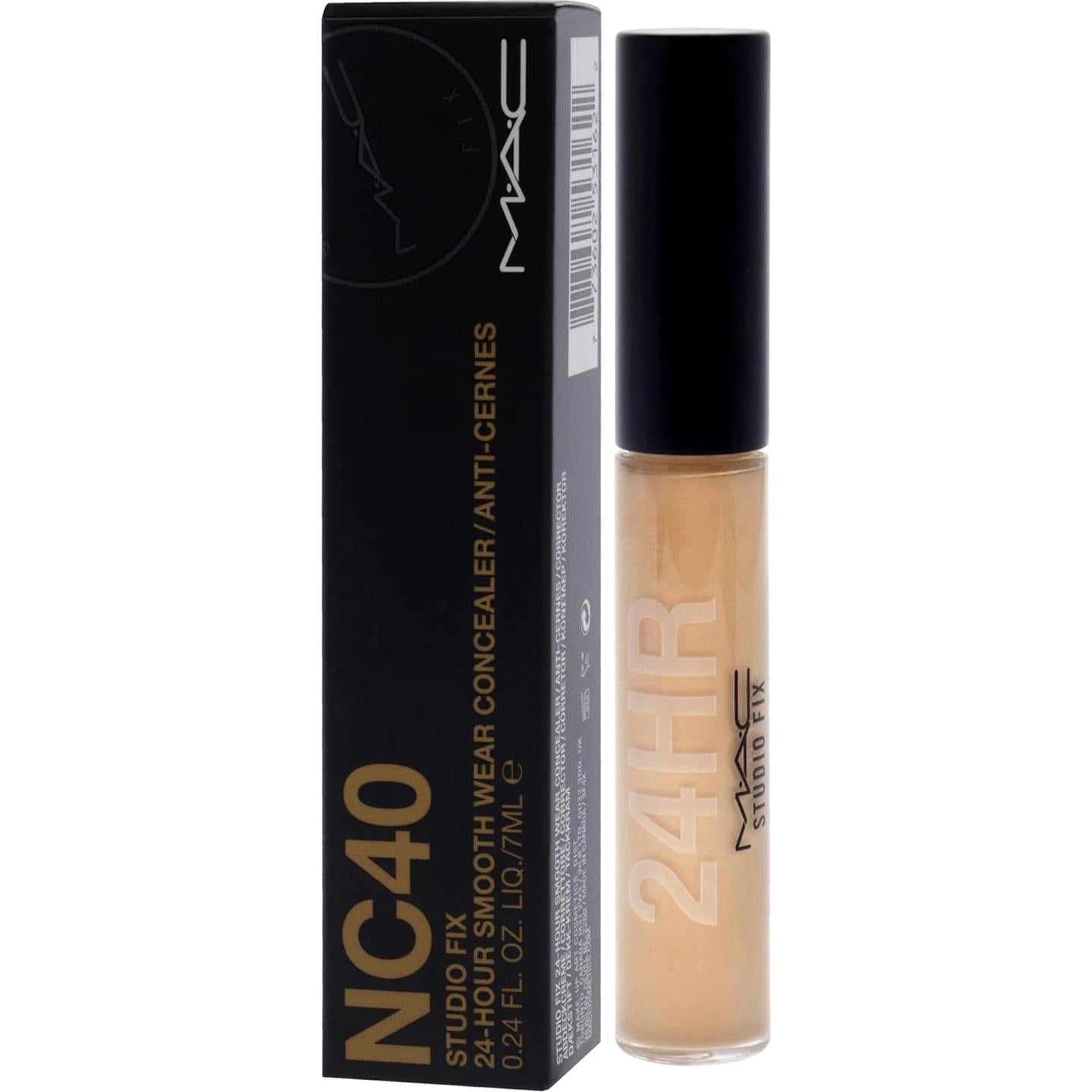 Corrector Fluido Larga Duración MAC Studio Fix 24h NC40 6.8g