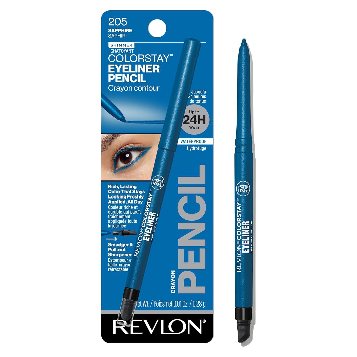 Lápiz de Ojos Impermeable Revlon ColorStay 205 Zafiro 0.28g