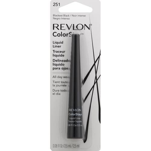 Eyeliner Líquido Revlon ColorStay Negro Más Negro 2.36 ml