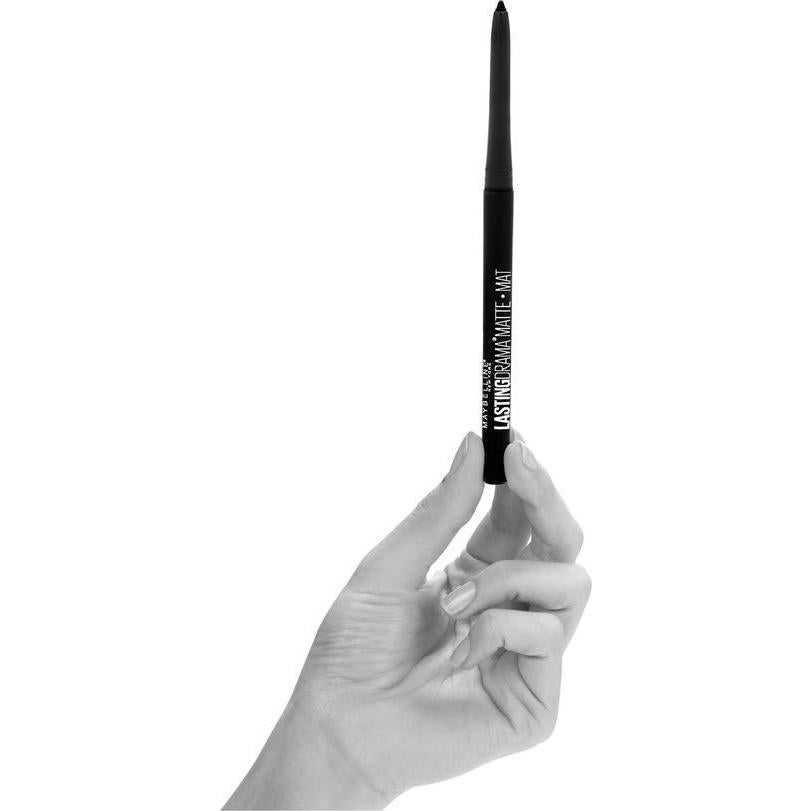 Delineador de Ojos Maybelline Eyestudio Gel Mate Negro 2 Unidades