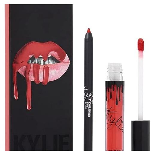 Kit de Labios Mate Kylie Cosmetics Boss Cereza Suave