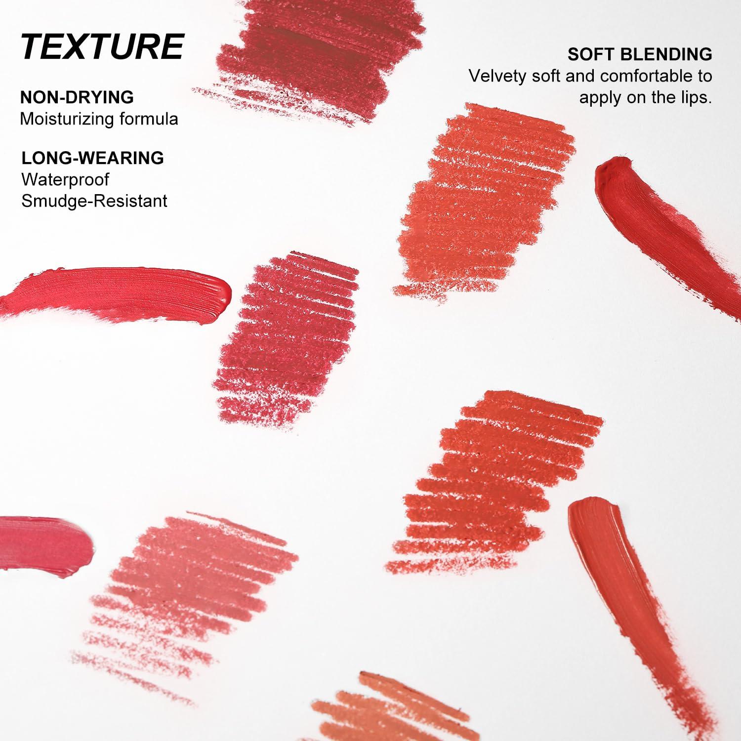 Set de Pintalabios Mate JOVEN VISIÓN 6 Colores - Duradero y Libre de Crueldad