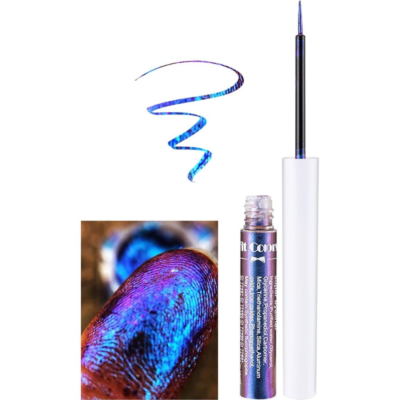 Delineador Líquido Brillante Corleone A2 - Resistente al Agua